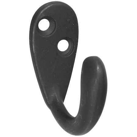 National Hardware National Hardware Oil-Rubbed Bronze Black Robe Hook N830-143